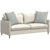 Sofa Pagalvės 2 pcs Šviesiai pilka 80 x 80 cm