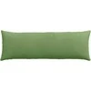Sofa Pagalvės 2 pcs Šviesiai žalia 120 x 40 cm