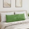 Sofa Pagalvės 2 pcs Šviesiai žalia 120 x 40 cm