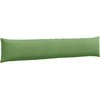 Sofa Pagalvės 2 pcs Šviesiai žalia 200 x 40 cm