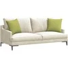 Sofa Pagalvės 2 pcs Šviesiai žalia 45 x 45 cm audinys