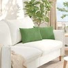 Sofa Pagalvės 2 pcs Šviesiai žalia 50 x 30 cm