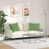 Sofa Pagalvės 2 pcs Šviesiai žalia 70 x 50 cm