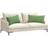 Sofa Pagalvės 2 pcs Šviesiai žalia 80 x 40 cm
