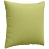 Sofa Pagalvės 2 pcs Šviesiai žalia 80 x 80 cm audinys