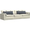 Sofa Pagalvės 2 pcs Tamsiai pilka 120 x 40 cm