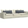 Sofa Pagalvės 2 pcs Tamsiai pilka 120 x 40 cm