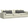 Sofa Pagalvės 2 pcs Tamsiai pilka 120 x 40 cm audinys
