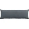 Sofa Pagalvės 2 pcs Tamsiai pilka 120 x 40 cm