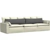 Sofa Pagalvės 2 pcs Tamsiai pilka 145 x 40 cm audinys