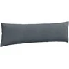 Sofa Pagalvės 2 pcs Tamsiai pilka 145 x 40 cm