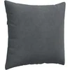 Sofa Pagalvės 2 pcs Tamsiai pilka 45 x 45 cm Kordūrinis audinys