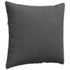 Sofa Pagalvės 2 pcs Tamsiai pilka 45 x 45 cm Kordūrinis audinys