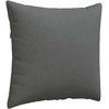 Sofa Pagalvės 2 pcs Tamsiai pilka 45 x 45 cm audinys