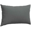 Sofa Pagalvės 2 pcs Tamsiai pilka 50 x 30 cm audinys