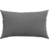 Sofa Pagalvės 2 pcs Tamsiai pilka 50 x 30 cm audinys