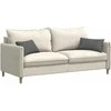 Sofa Pagalvės 2 pcs Tamsiai pilka 50 x 30 cm audinys