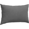 Sofa Pagalvės 2 pcs Tamsiai pilka 50 x 30 cm audinys