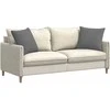 Sofa Pagalvės 2 pcs Tamsiai pilka 50 x 50 cm audinys