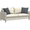 Sofa Pagalvės 2 pcs Tamsiai pilka 50 x 50 cm Kordūrinis audinys