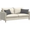 Sofa Pagalvės 2 pcs Tamsiai pilka 60 x 40 cm audinys
