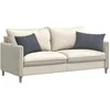 Sofa Pagalvės 2 pcs Tamsiai pilka 60 x 40 cm Kordūrinis audinys