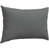 Sofa Pagalvės 2 pcs Tamsiai pilka 60 x 40 cm audinys