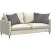 Sofa Pagalvės 2 pcs Tamsiai pilka 70 x 50 cm audinys