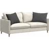Sofa Pagalvės 2 pcs Tamsiai pilka 70 x 50 cm Kordūrinis audinys