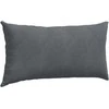 Sofa Pagalvės 2 pcs Tamsiai pilka 80 x 40 cm Kordūrinis audinys