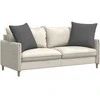 Sofa Pagalvės 2 pcs Tamsiai pilka 80 x 80 cm audinys