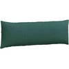 Sofa Pagalvės 2 pcs Tamsiai žalia 120 x 40 cm audinys