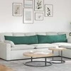 Sofa Pagalvės 2 pcs Tamsiai žalia 145 x 40 cm