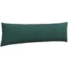 Sofa Pagalvės 2 pcs Tamsiai žalia 145 x 40 cm