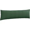 Sofa Pagalvės 2 pcs Tamsiai žalia 145 x 40 cm