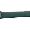 Sofa Pagalvės 2 pcs Tamsiai žalia 200 x 40 cm