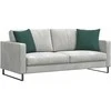 Sofa Pagalvės 2 pcs Tamsiai žalia 45 x 45 cm Kordūrinis audinys