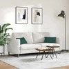 Sofa Pagalvės 2 pcs Tamsiai žalia 50 x 30 cm audinys