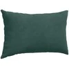 Sofa Pagalvės 2 pcs Tamsiai žalia 50 x 30 cm Kordūrinis audinys