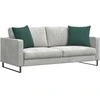 Sofa Pagalvės 2 pcs Tamsiai žalia 50 x 50 cm Kordūrinis audinys