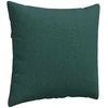 Sofa Pagalvės 2 pcs Tamsiai žalia 50 x 50 cm audinys