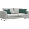 Sofa Pagalvės 2 pcs Tamsiai žalia 60 x 40 cm Kordūrinis audinys