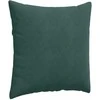 Sofa Pagalvės 2 pcs Tamsiai žalia 60 x 60 cm Kordūrinis audinys