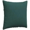 Sofa Pagalvės 2 pcs Tamsiai žalia 60 x 60 cm audinys