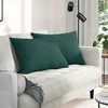 Sofa Pagalvės 2 pcs Tamsiai žalia 70 x 50 cm audinys