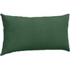 Sofa Pagalvės 2 pcs Tamsiai žalia 80 x 40 cm Kordūrinis audinys