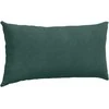 Sofa Pagalvės 2 pcs Tamsiai žalia 80 x 40 cm Kordūrinis audinys