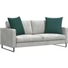 Sofa Pagalvės 2 pcs Tamsiai žalia 80 x 80 cm audinys