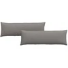 Sofa Pagalvės 2 pcs Tortora 120 x 40 cm audinys