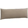 Sofa Pagalvės 2 pcs Taupe 120 x 40 cm audinys
